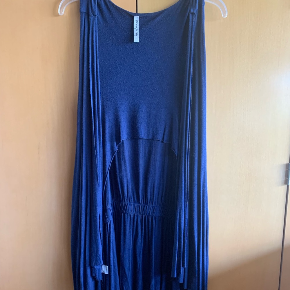 Rachel Pally open vest blue 3x